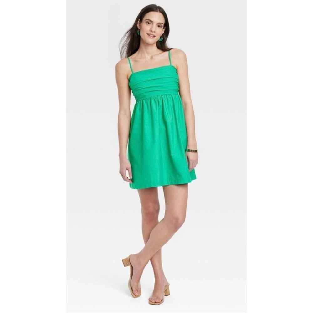 a new day Vibrant Green Mini Dress